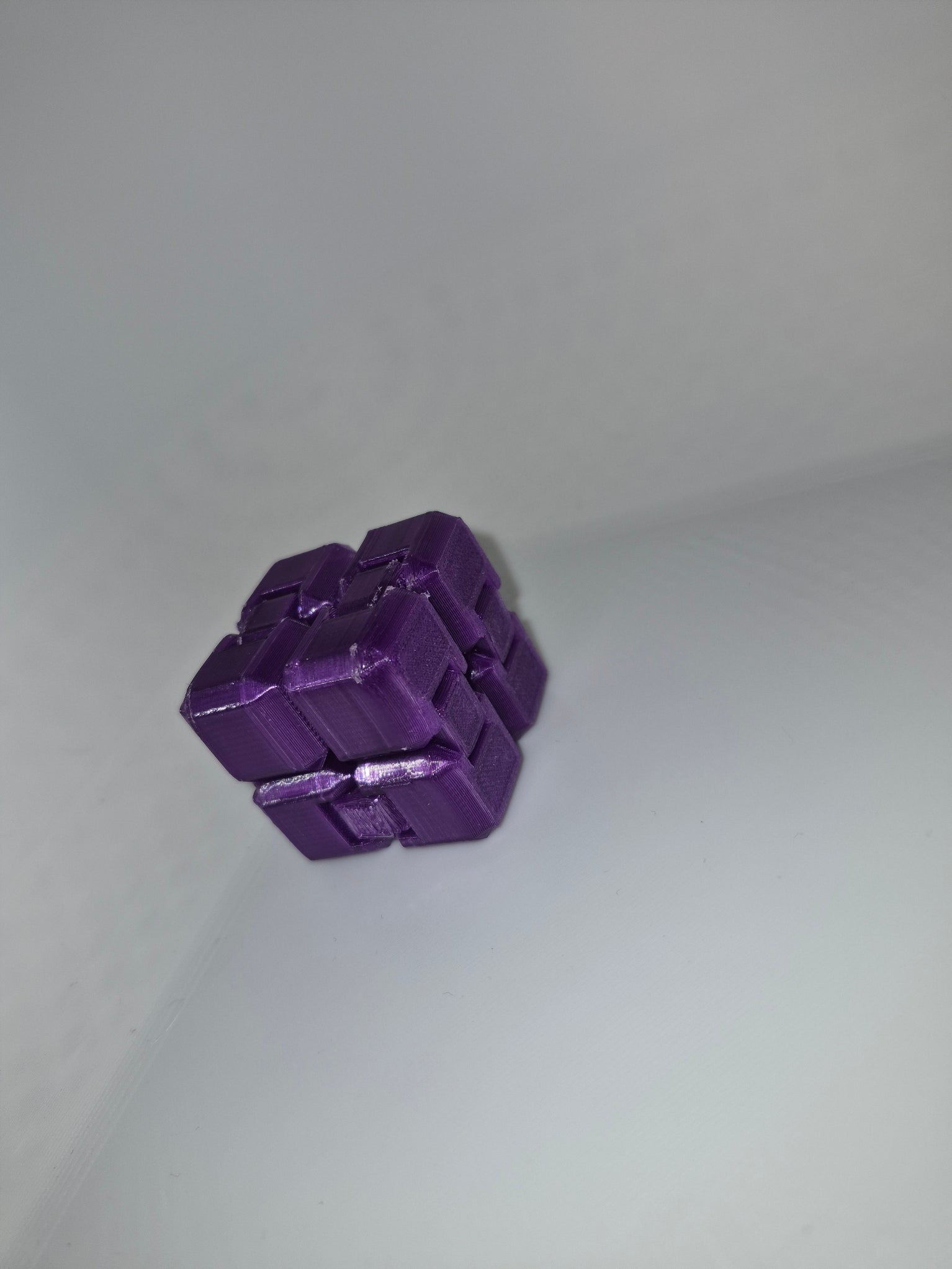 Infinity Cube Fidget Toy – Smooth Folding Desk Toy (Small, Medium, Large, Custom Colors Available)