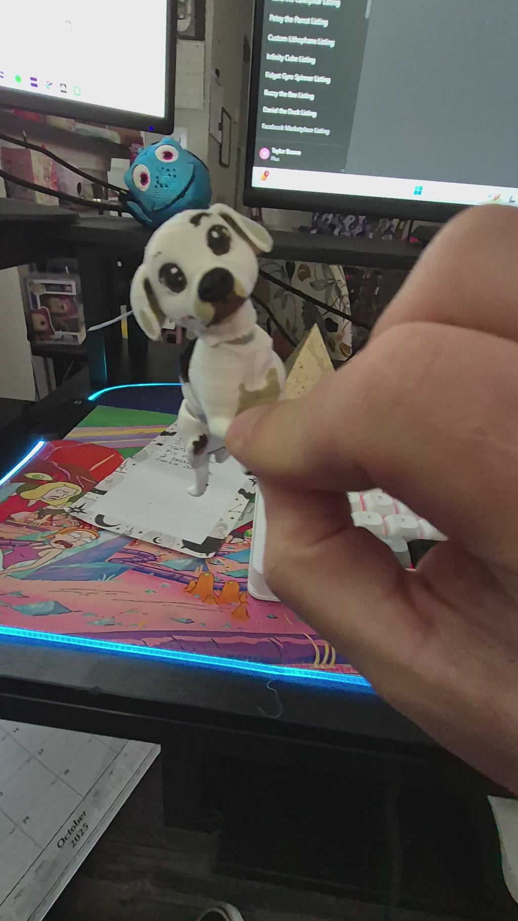 Custom Articulated Pet Figurine – Personalized 3D Pets (It doesn't have to be a dog or cat)