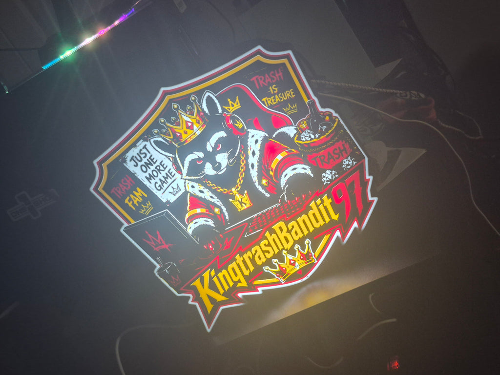 Custom Streamer Logo LED Lightbox