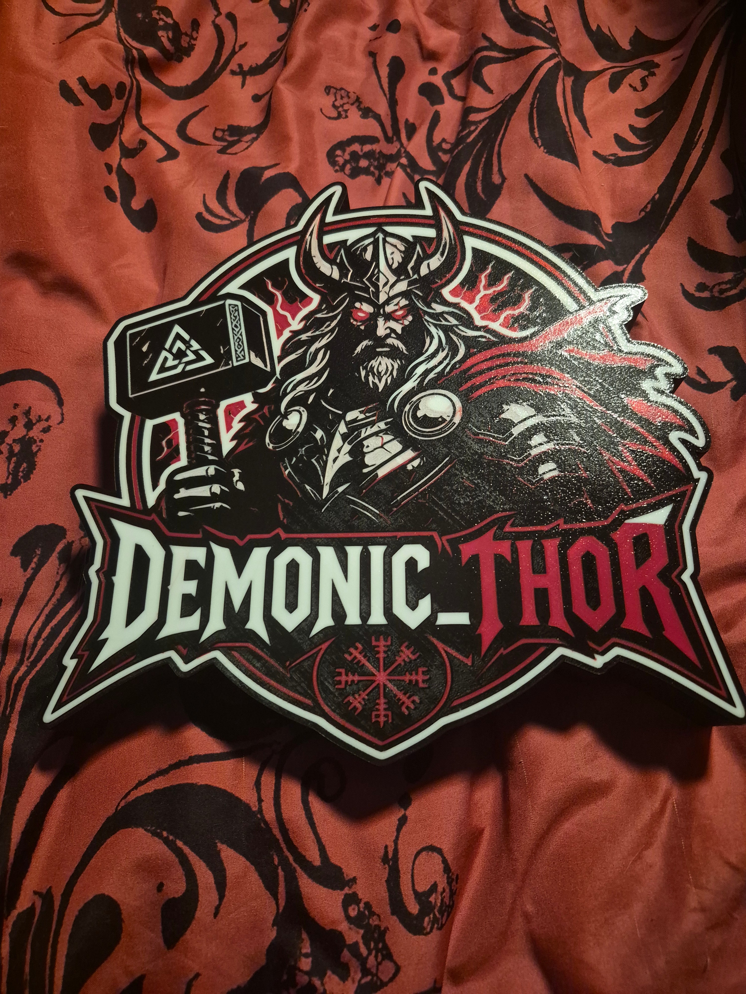Custom Streamer Logo LED Lightbox