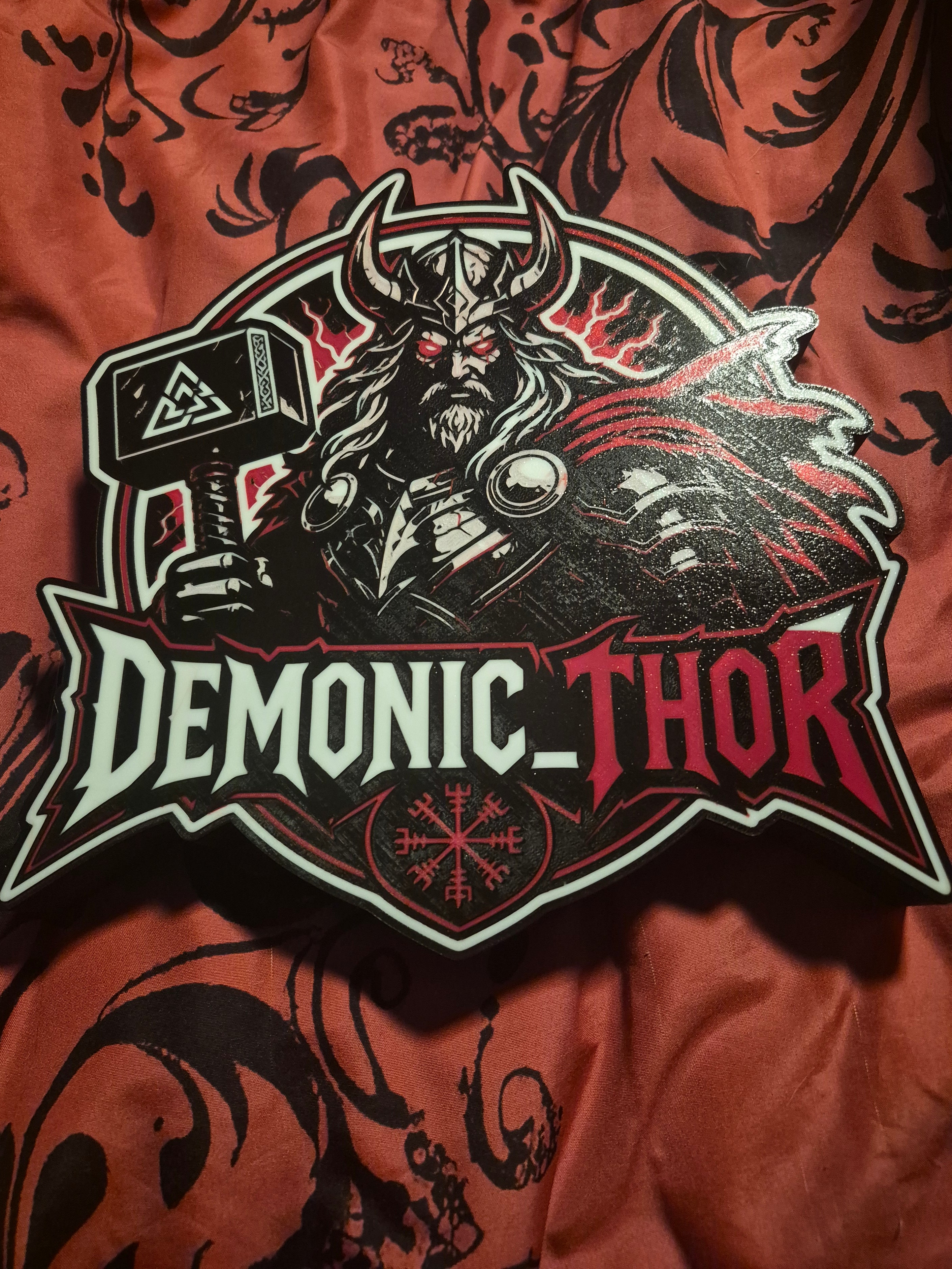 Custom Streamer Logo LED Lightbox