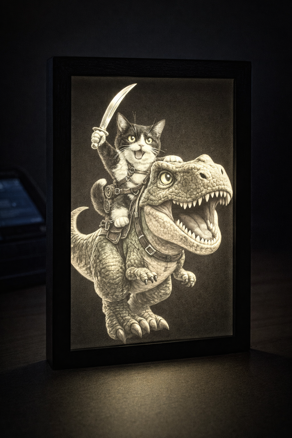 Custom Lithophane Frame – Turn Your Photo Into a Glowing 3D Memory